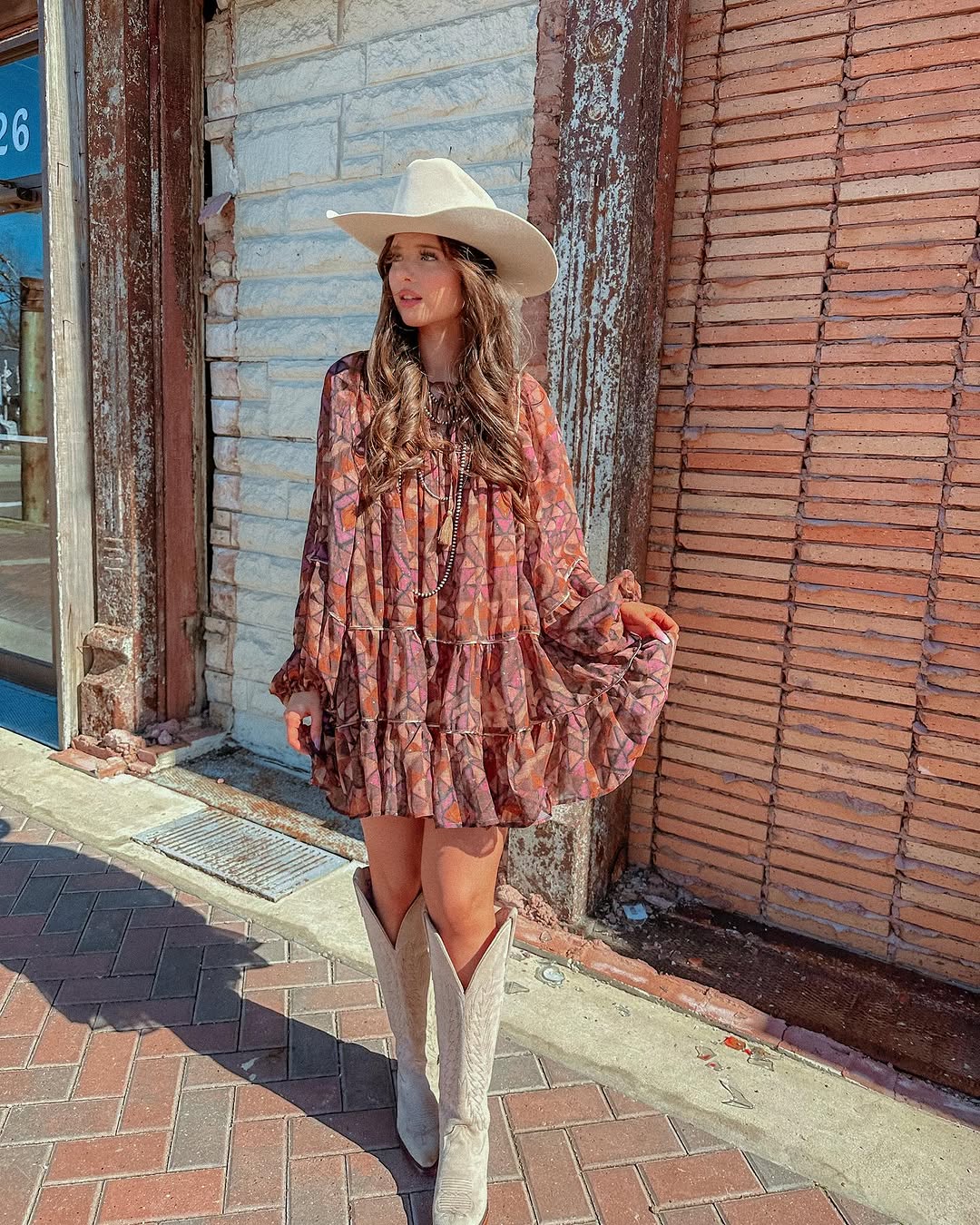 Floral Mini Cake Dress