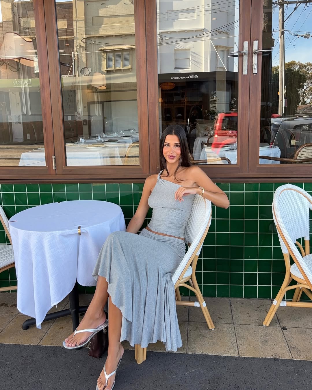 Off-Shoulder Elegant Two-Piece Suit