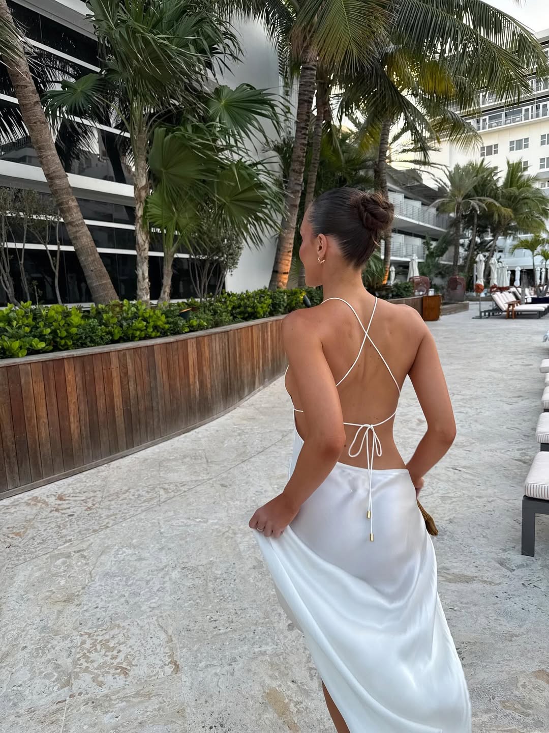 Low-Waist Maxi Dress
