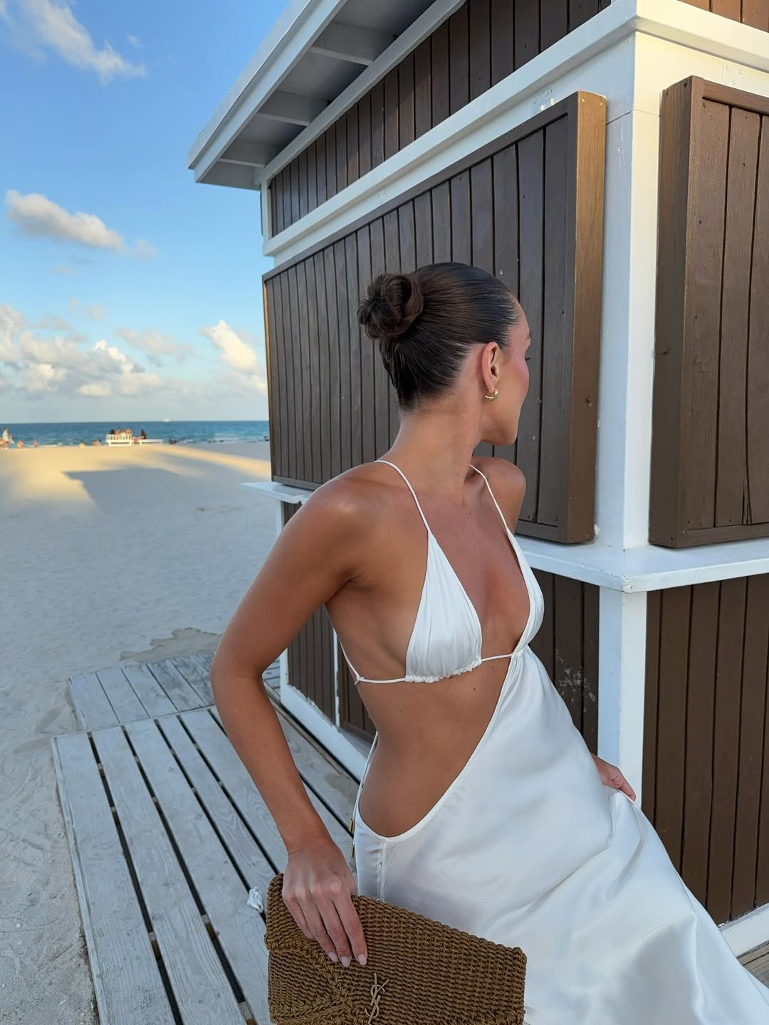 Low-Waist Maxi Dress