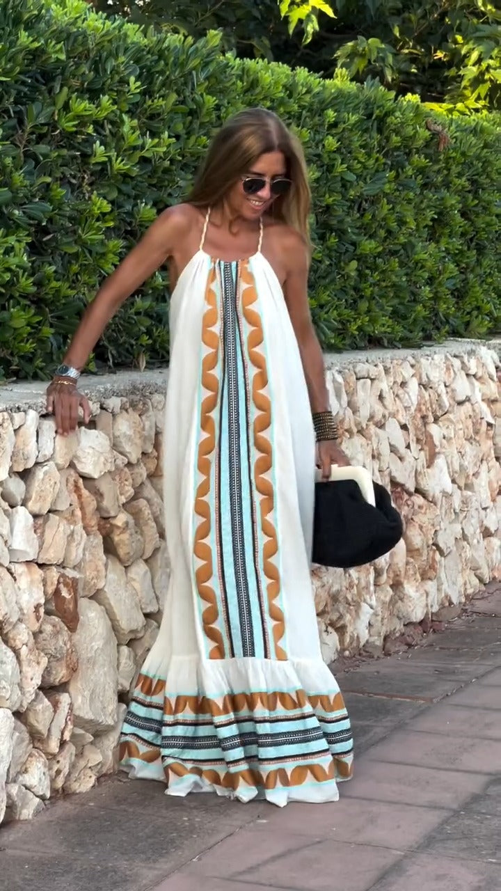 Bohemian Sling Maxi Dress