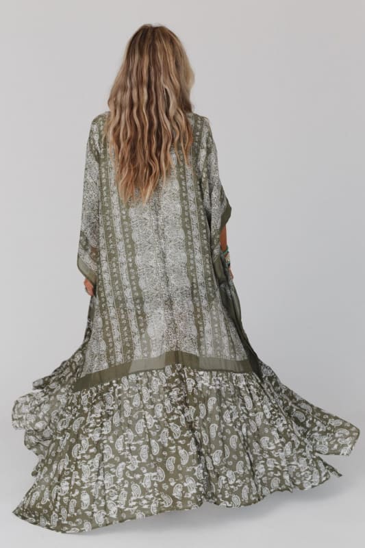 Paisley Tapestry Free Flow Duster Kimono