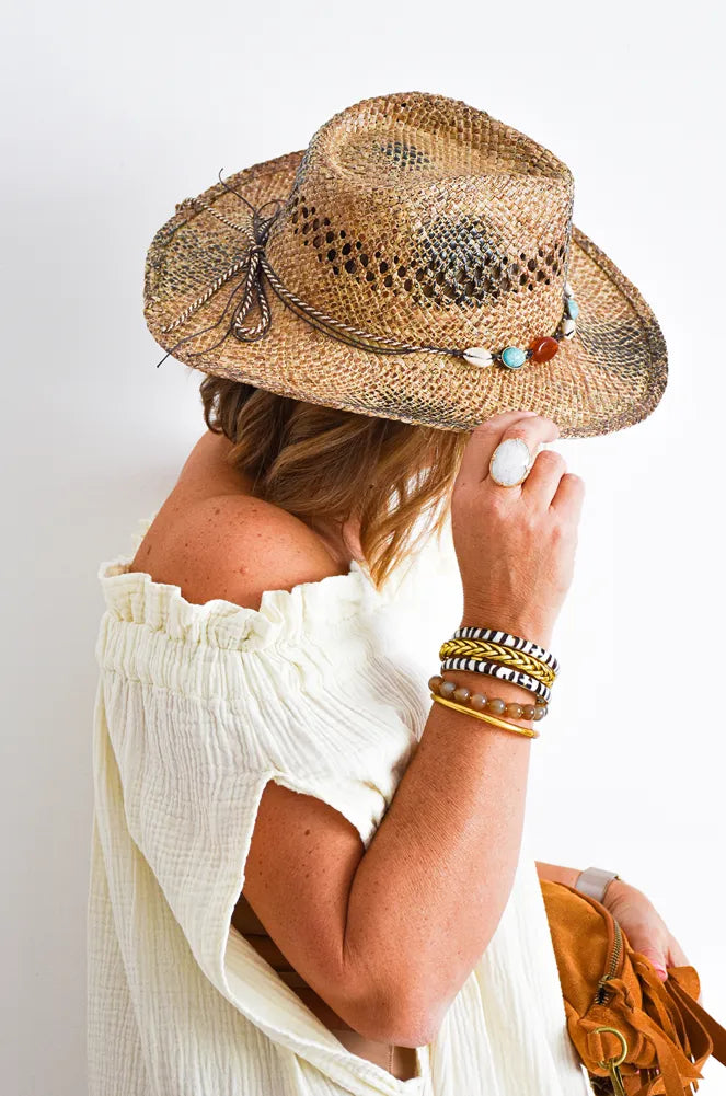 Beige Button Dress
