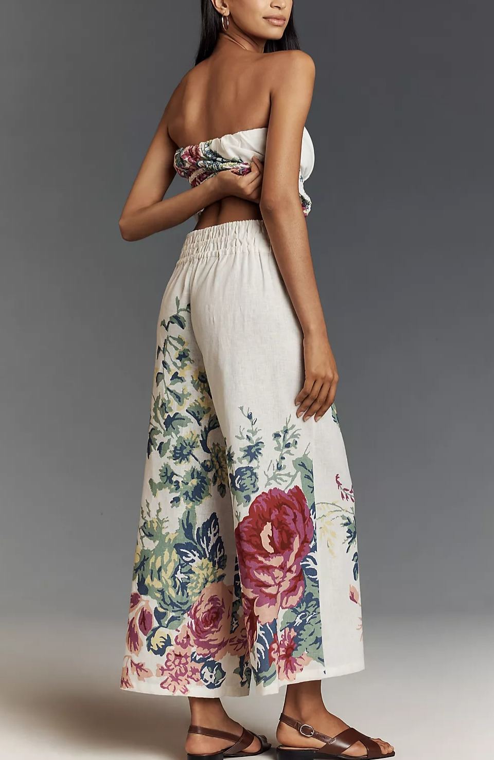 Printed Linen Cotton Set