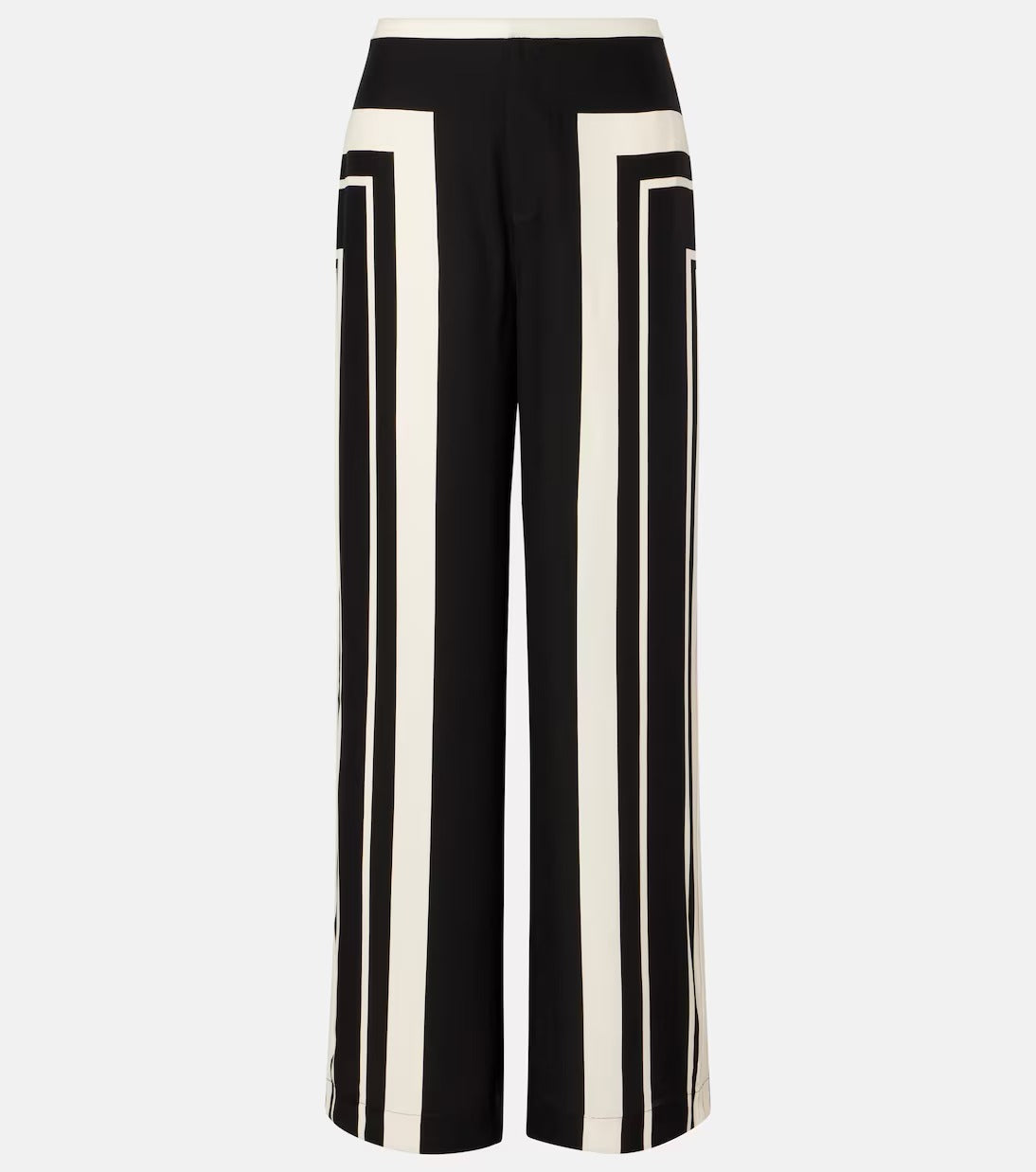 Printed Crepe Wrap Suit