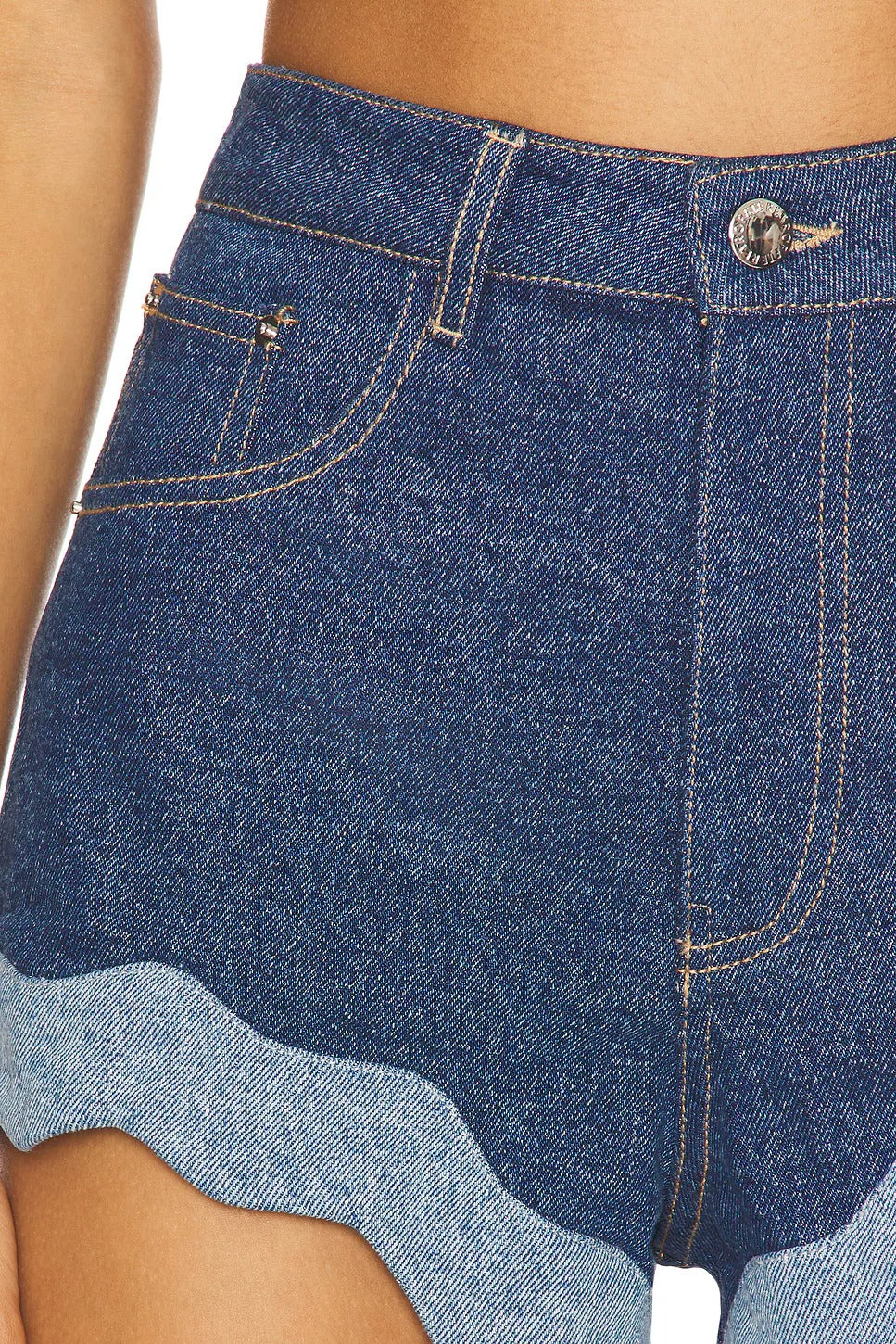 Denim Suspender Suit