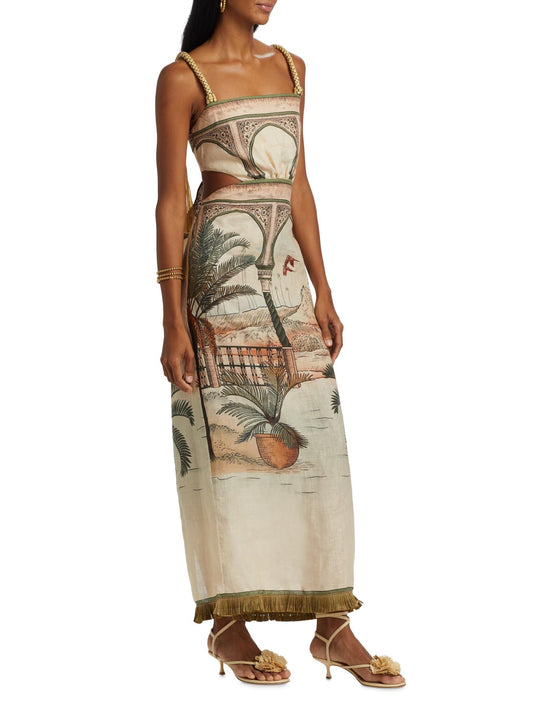 Cartagening Printed Maxi Dress