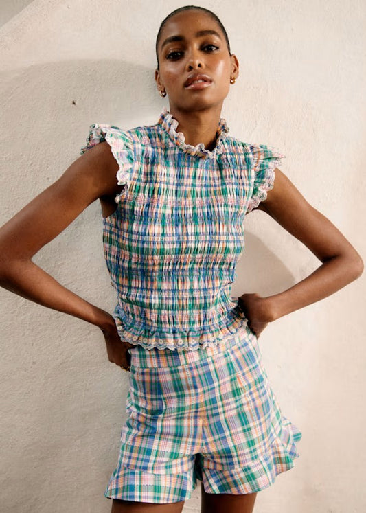 Plaid Tie Suit