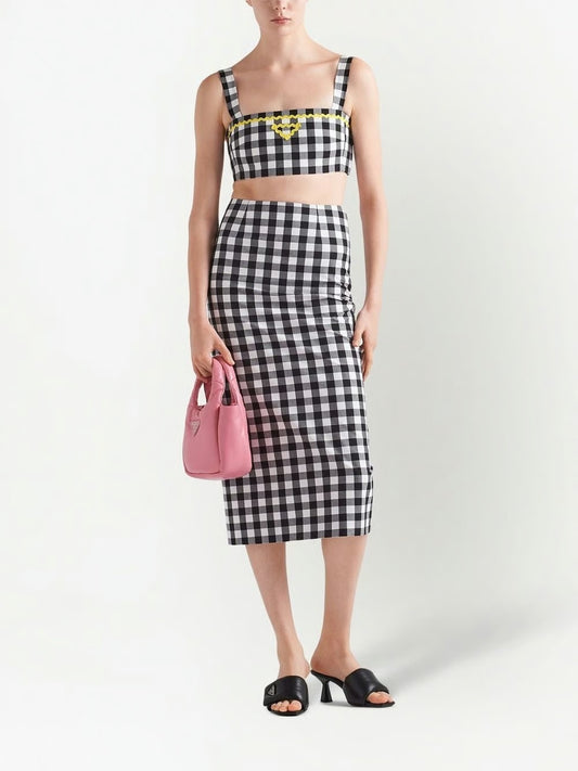 Plaid Short Suit