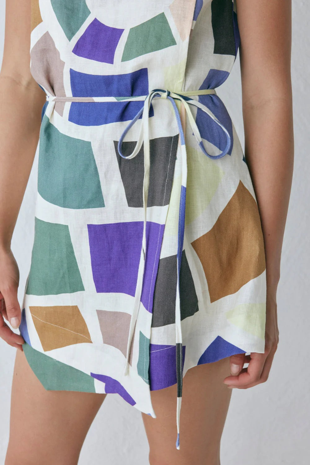 Scarlet Wrap Mini Dress