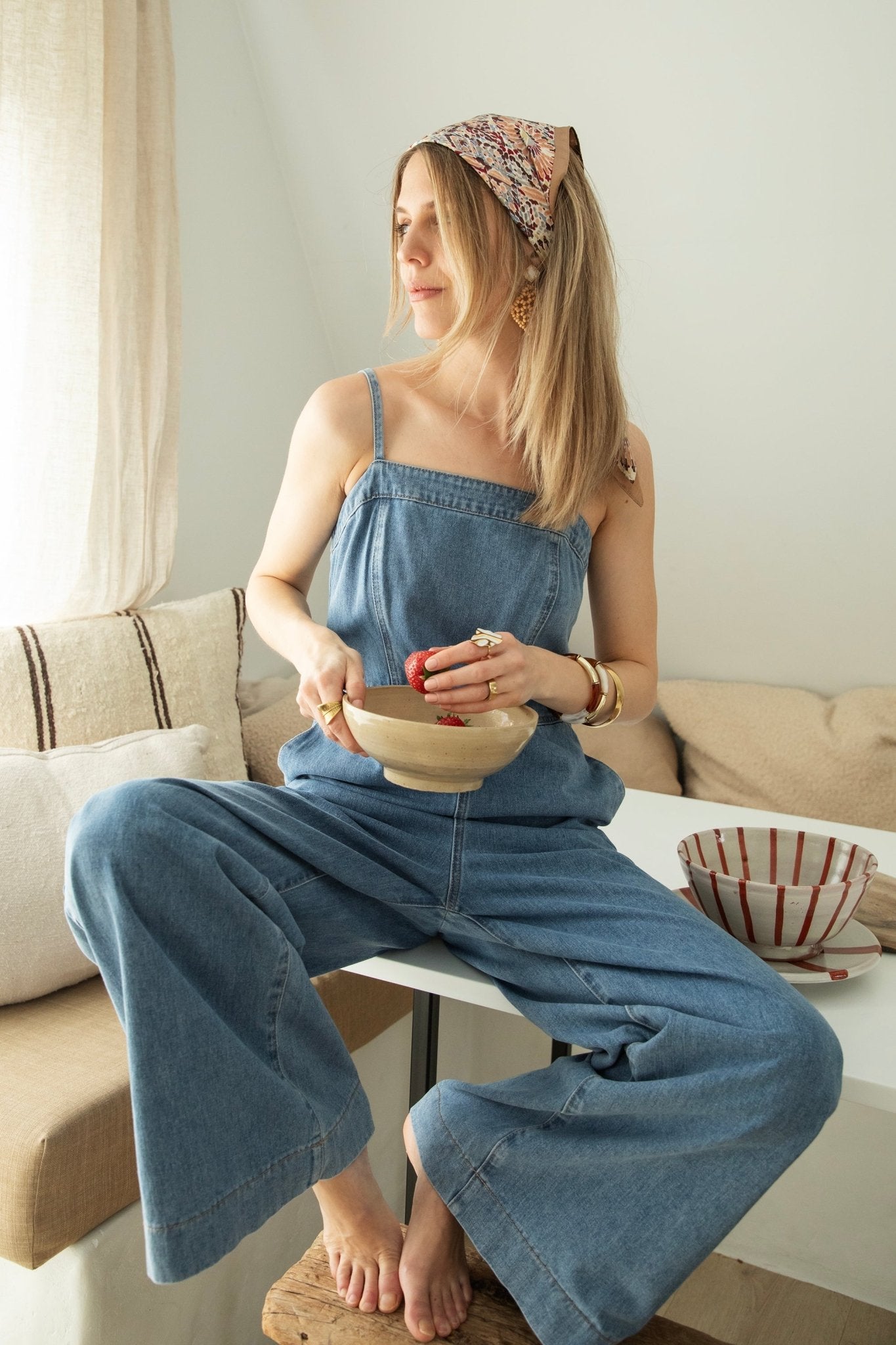Joie De Vivre Blue - Jumpsuit
