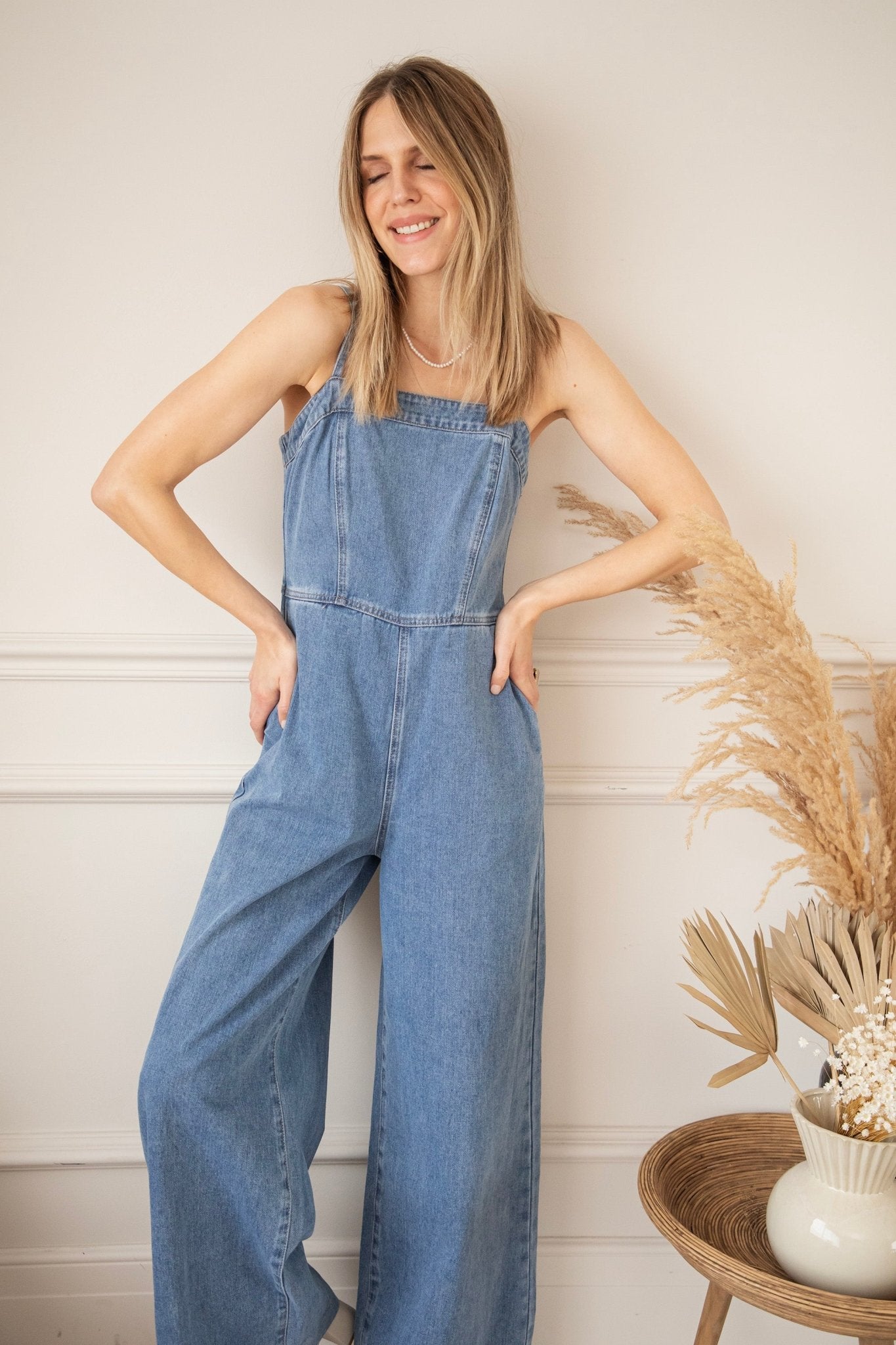 Joie De Vivre Blue - Jumpsuit