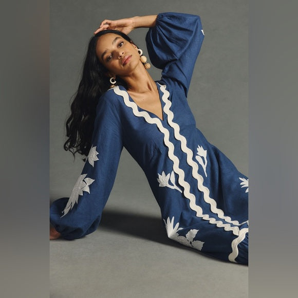 Flounce Maxi Dress