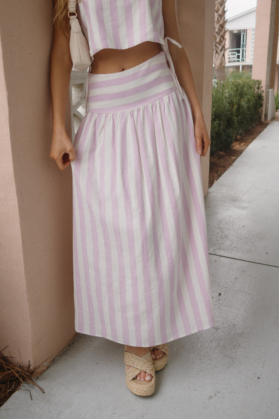 Striped Tie Suit