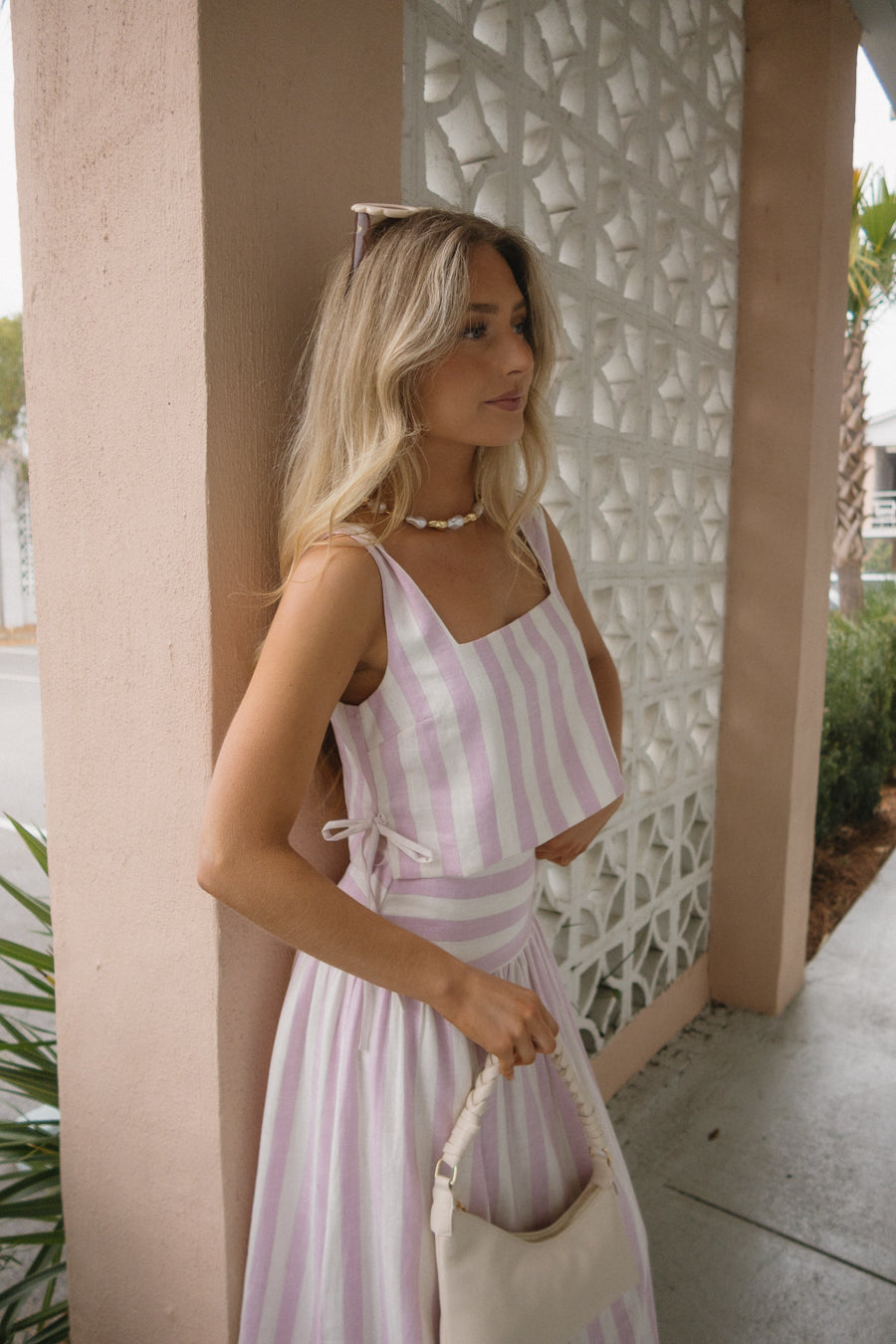 Striped Tie Suit