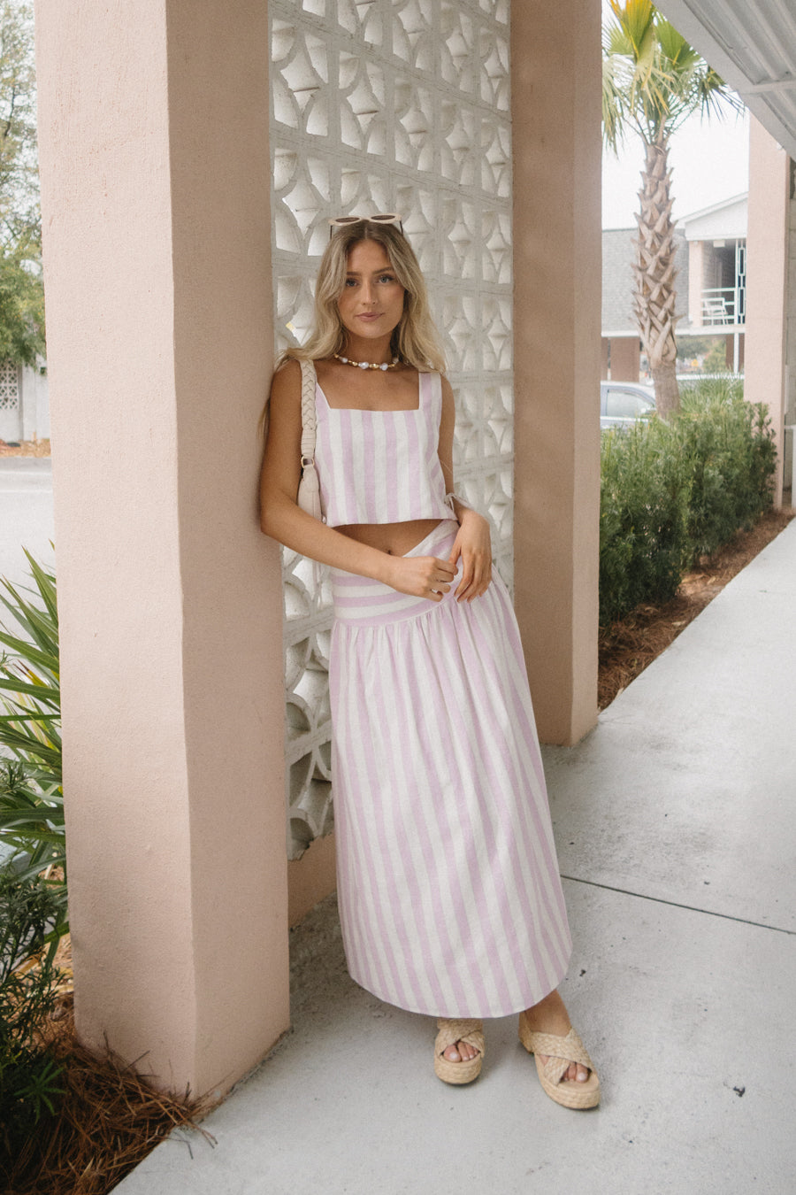 Striped Tie Suit