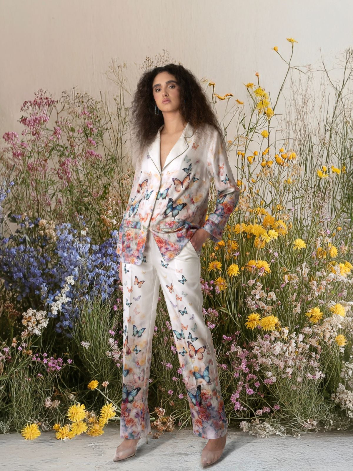 Silk Butterfly Suit