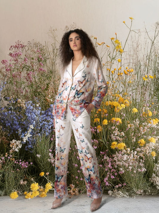 Silk Butterfly Suit