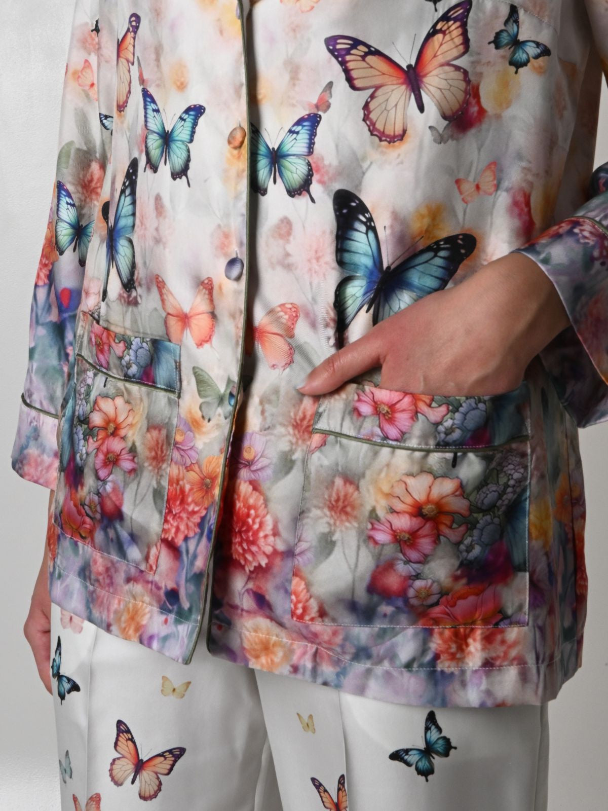 Silk Butterfly Suit