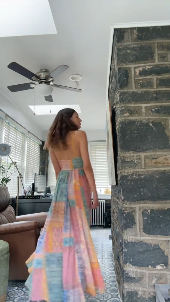 Vintage Sling Maxi Dress